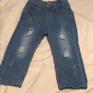 Boys distressed jeans